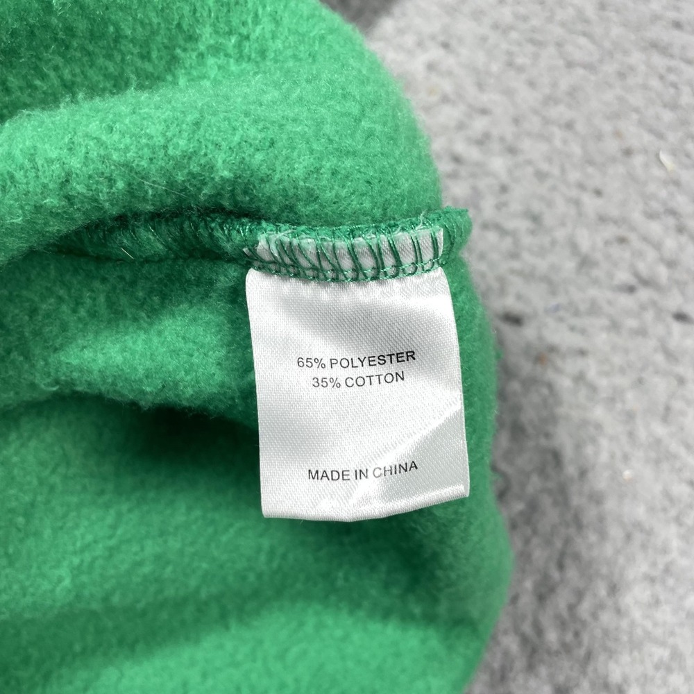 White Fox Hoodie Womens XS/S Green Vol 3 Graphic Pullover Fleece Sweatshirt - Picture 11 of 12